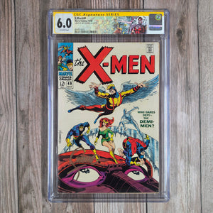 X-Men #49 CGC 6.0 SS Jim Steranko, 1st appearance of Lorna Dane, daughter of Magneto who later takes the name Polaris (cert 6001)