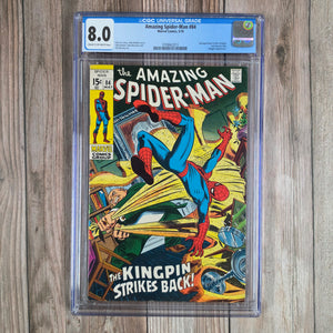 Amazing Spider-Man #84 CGC 8.0 2nd appearance of the Schemer (cert 2013)