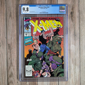 Uncanny X-Men #259 CGC 9.8 Colosssus and Dazzler appearance (cert 3013)