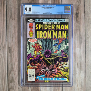 Marvel Team-Up #110 CGC 9.8 WP 1st appearance of Magma (cert 2018)