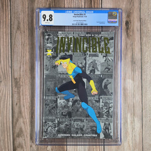 Invincible #1 CGC 9.8 Local Comic Shop Day Edition, 1st appearance of Invincible (cert 1014)