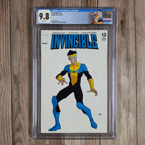 Invincible #13 CGC 9.8 Copies ordered by retailers: 6,540 (cert 7001)