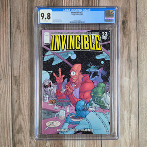 Invincible #23 CGC 9.8 1st appearance of Thaedus, leader of the high Council (cert 2006)