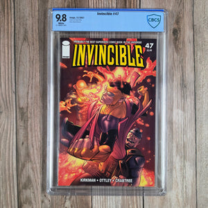 Invincible #47 CBCS 9.8 Copies ordered by retailers: 14,372 (cert 031)