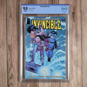 Invincible #54 CBCS 9.8 Copies ordered by retailers: 14,165 (cert 049)
