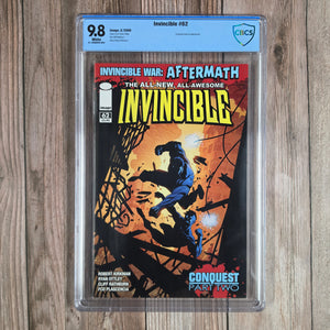Invincible #62 CBCS 9.8 Conquest part 2 (cert 054)