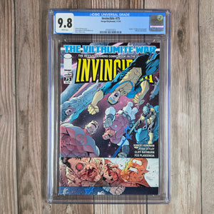 Invincible #75 CGC 9.8 Death of Thaedus, killed by Thragg (cert 1013)