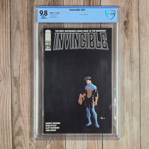 Invincible #84 CBCS 9.8 Black cover, difficult to find in Near Mint condition (cert 057)