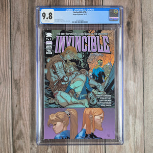 Invincible #96 CGC 9.8 Copies ordered by retailers: 14,052 (cert 2005)