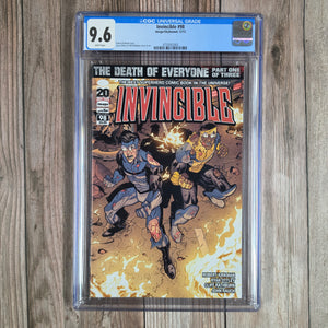 Invincible #98 CGC 9.6 Copies ordered by retailers: 16,139 (cert 2003)