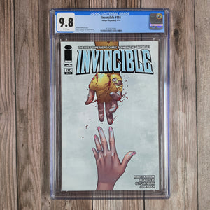 Invincible #110 CGC 9.8 Controversial issue where Anisssa sexually assaults Invincible (cert 1002)