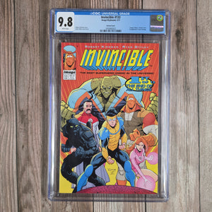 Invincible #133 CGC 9.8 Variant Cover, Copies ordered by retailers: 11,505 (cert 2022)