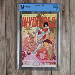 Invincible #135 CBCS 9.9 Copies ordered by retailers: 13,658 (cert 037)