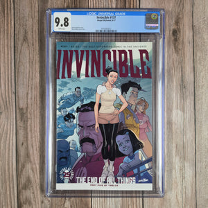 Invincible #137 CGC 9.8 Copies ordered by retailers: 11,856 (cert 2012)
