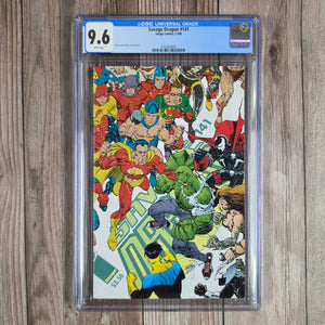 Savage Dragon #141 CGC 9.6 Crossover of Invincible, Spawn, Witchblade, Shadowhawk (cert 2001)