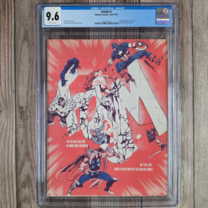 FOOM #7 CGC 9.6 WP Avengers issue part 2 of 2 (cert 2004)