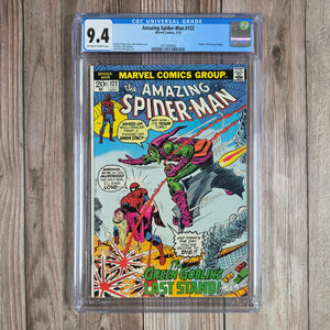 Amazing Spider-Man #122 CGC 9.4 Death of Green Goblin, later revealed to be alive in Spider-Man #75 (1996) (cert 0003)