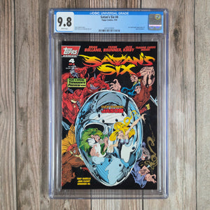 Satan's Six #4 CGC 9.8 1st official appearance of Jason Voorhees (cert 7021)