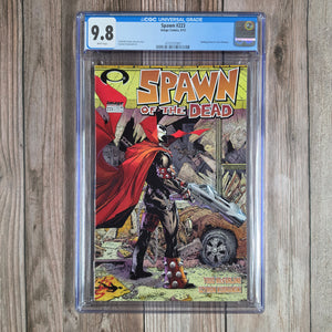 Spawn #223 CGC 9.8 Cover homage of The Walking Dead #1 (cert 1007)