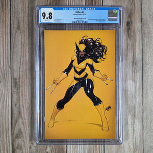 X-Men #3 CGC 9.8 Nakayama Variant Cover B, Unknown Comics, Street Level Hero, and Comic Traders Exclusive (cert 3002)
