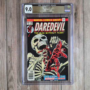 Daredevil #130 CGC 9.0 WP Winnipeg, CGC Pedigree Grade (cert 9024)