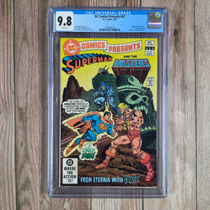 DC Comics Presents #47 CGC 9.8 WP 1st appearance of He-Man in standard comic book format (cert 6016)