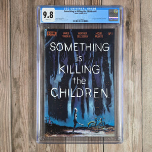 Something is Killing the Children #1  CGC 9.8 1st appearance of Erica Slaughter (cert 6023)