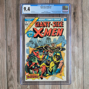 Giant-Size X-Men #1 CGC 9.4 1st appearance of the new X-Men: Storm (1st), Nightcrawler (1st), Colossus (1st), Thunderbird (1st), Wolverine (3rd) (cert 5001) *Trade Avail.