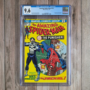 Amazing Spider-Man #129 CGC 9.6 WP 1st appearance of the Punisher! (cert 4005) *Trade Avail.
