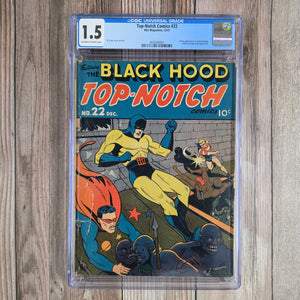 Top Notch #22 CGC 1.5 First consumer facing image of Archie *Trade Avail.