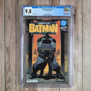 Absolute Batman #1 CGC 9.8 Premiere issue of an ongoing series in the Absolute Universe (Cert 0021)