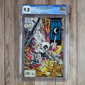 Marc Spector: Moon Knight #55 CGC 9.8 First cover art by Stephen Platt on Moon Knight (cert 2001)