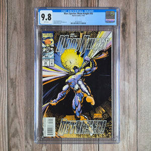Marc Spector: Moon Knight #56 CGC 9.8 Cover art by Stephen Platt (cert 3015)