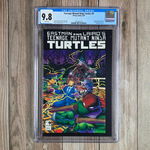 Teenage Mutant Ninja Turtles #9 CGC 9.8 WP, 1st cover appearance of Splinter (cert 2019)