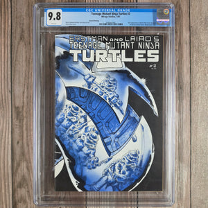 Teenage Mutant Ninja Turtles #2 CGC 9.8 WP Second Printing, 2nd team appearance of the Teenage Mutant Ninja Turtles (cert 1002)