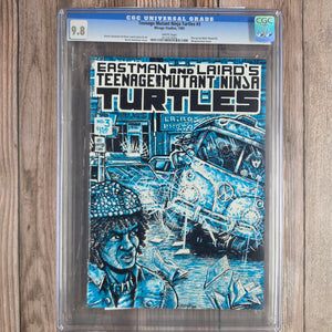 Teenage Mutant Ninja Turtles #3 CGC 9.8 WP 3rd team appearance of the Teenage Mutant Ninja Turtles (cert 3004)