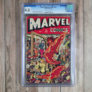 Marvel Mystery Comics #55 CGC 4.0 Historic First "Published By Marvel Comics, inc." Indicia (cert 1007)