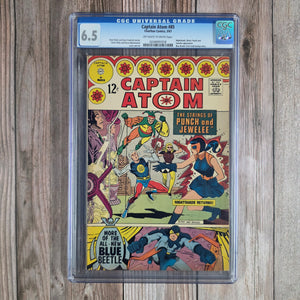 Captain Atom #85 CGC 6.5 1st appearance of Punch & Jewelee, a pair of circus performer super-villains (cert 1018)