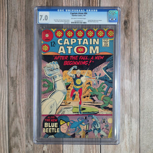Captain Atom #84 CGC 7.0 Debut of new powers and costume for Captain Atom (cert 1017)