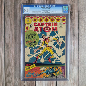 Captain Atom #83 CGC 6.0 1st appearance of Blue Beetle, Ted Kord (cert 6003)