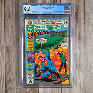 DC Comics Presents #26 CGC 9.6 WP 1st team appearance of the new Teen Titans: Robin, Wonder Girl, Kid Flash, Cyborg, Raven, Beast Boy, Starfire (cert 0006)