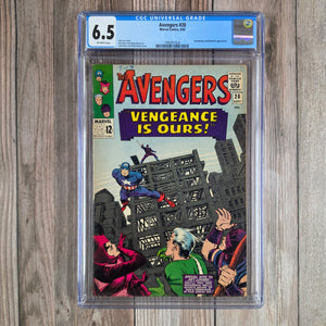 Avengers #20 CGC 6.5 Swordsman joins the Avengers (cert 7024)
