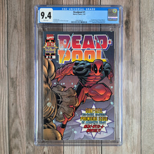 Deadpool #1 CGC 9.4 First ongoing Deadpool title series (cert 8019)
