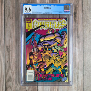 Gargoyles #1 CGC 9.6 Newsstand, 1st appearance of Disney's Gargoyles in comic books (cert 5006)*