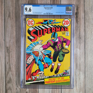 Superman #264 CGC 9.6 WP 1st appearance of Steve Lombard, a reporter at the Daily Planet (cert 8014)