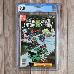 Green Lantern #105 CGC 9.8 WP Sonar appearance (cert 6023)