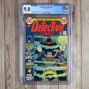 Detective Comics #433 CGC 9.0 WP Jason Bard backup story (cert 6012)