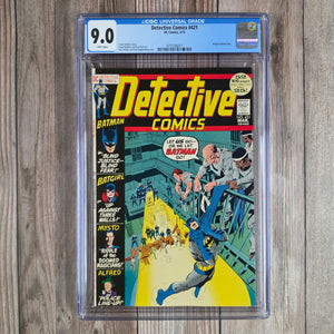 Detective Comics #421 CGC 9.0 WP Batgirl backup story (cert 6011)