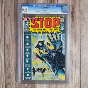 DC Special #10 CGC 9.2 WP Stop... You cant beat the law! (cert 5010)