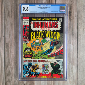 Amazing Adventures #4 CGC 9.6 Inhumans and the Black Widow (cert 9014)